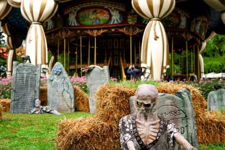 gardaland allestimento halloween