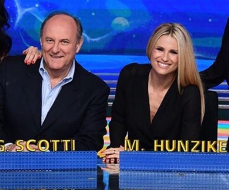 gerry scotti verità michelle hunziker