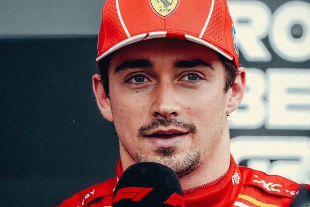 Leclerc pilota jet