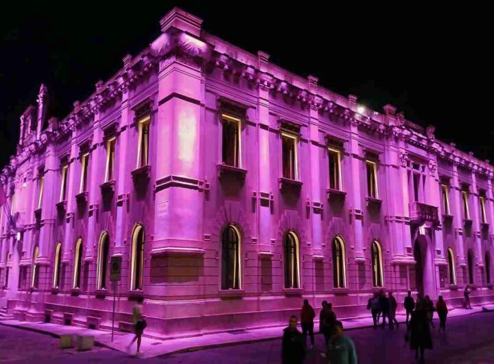 Palazzo San Giorgio Reggio Calabria rosa