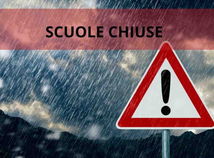 allerta meteo scuole chiuse